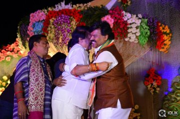Celebs at Pratani Ramakrishna Goud Son Wedding Reception
